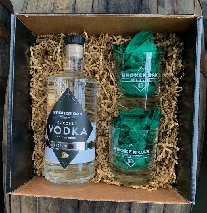 Coconut Vodka Gift Box 750ml