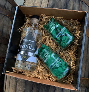 Dill Pickle Vodka Gift Box 750ml